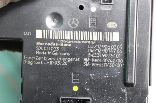 Steuergerät mercedes benz - steuergerät, mercedes-benz